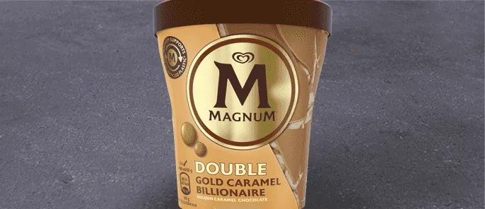 Magnum Double Gold Caramel Billionaire (440ml)
